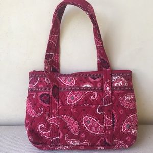 Vera Bradley floral paisley cotton shoulder bag